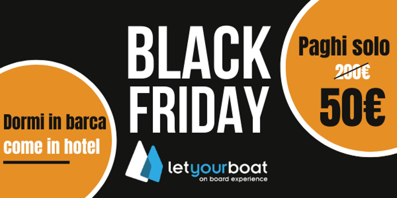 Die Black Week von Letyourboat: kostenloser Urlaub, um erneut zu reisen!