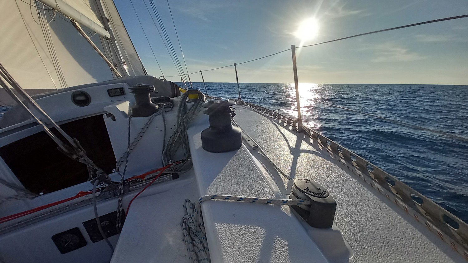 Classic sail boat