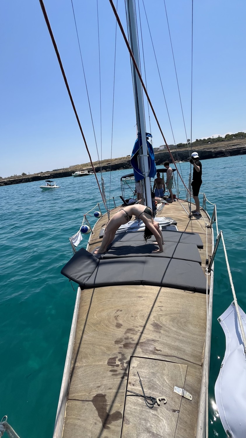 Barca a vela prototipo cantieri De Cesari